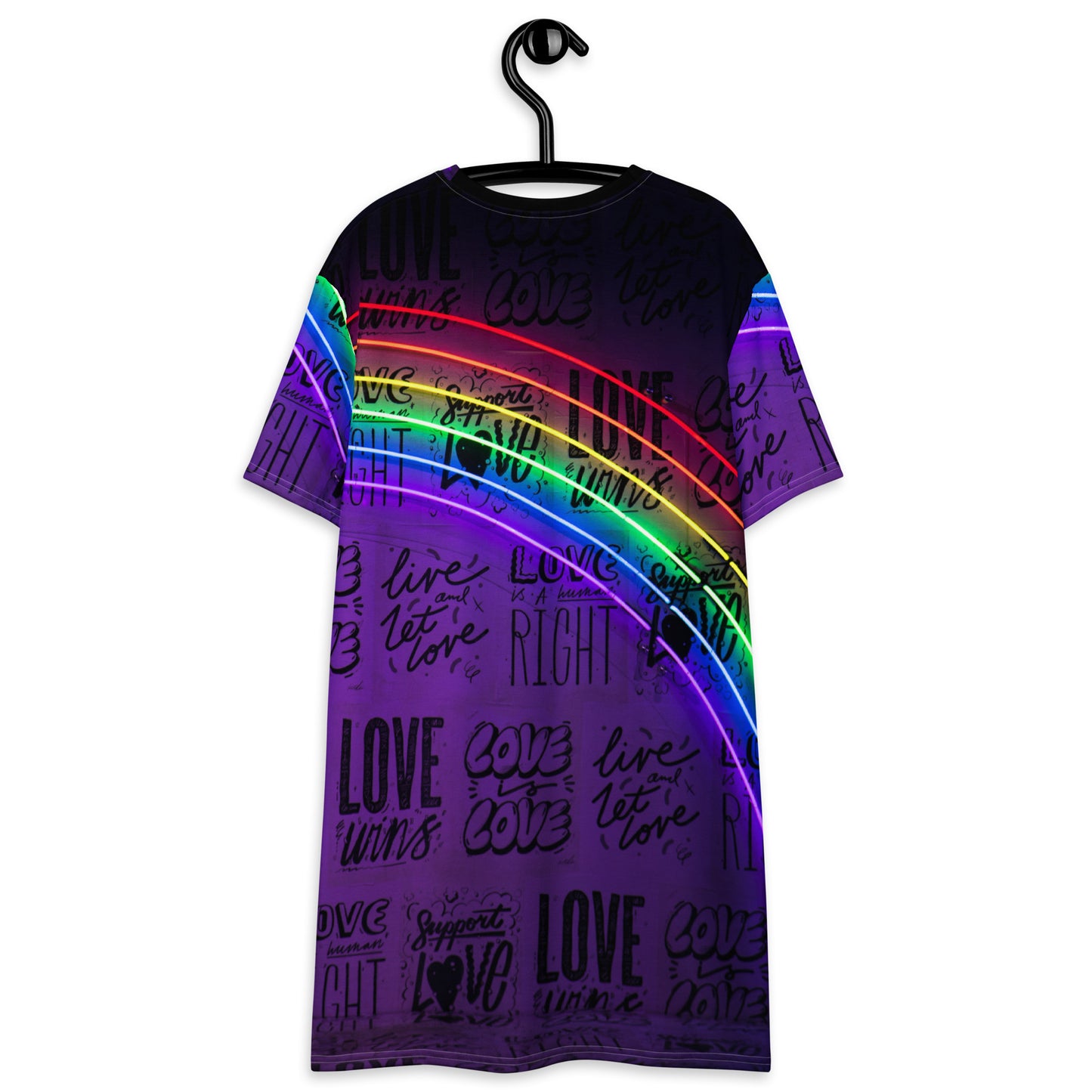 Love is Love T-shirt dress