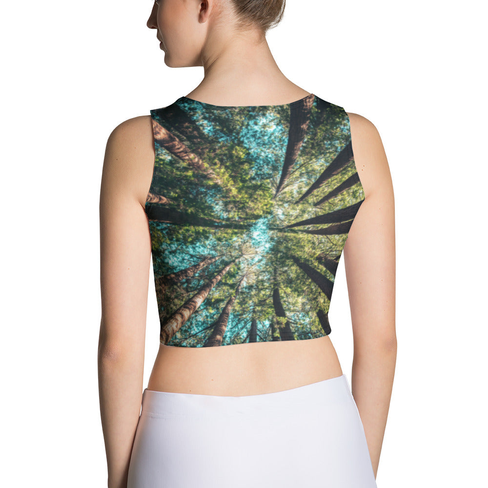 Look up and be Grateful Crop Top
