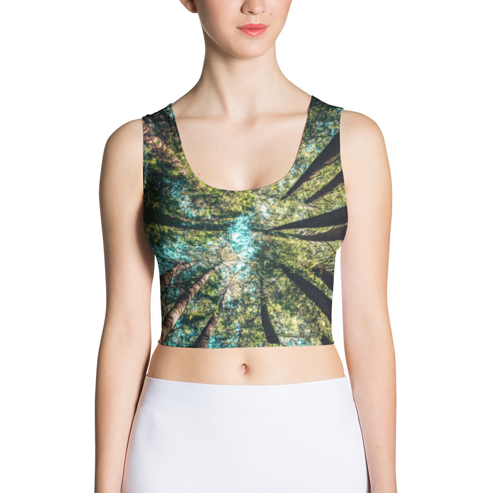 Look up and be Grateful Crop Top