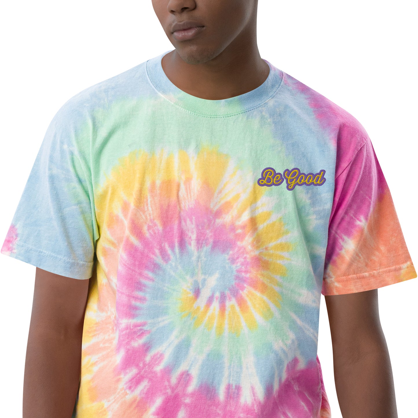 Oversized tie-dye t-shirt