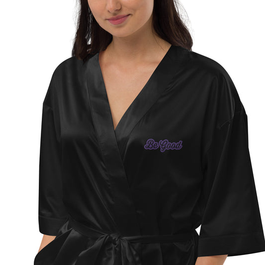 Be Good Satin robe