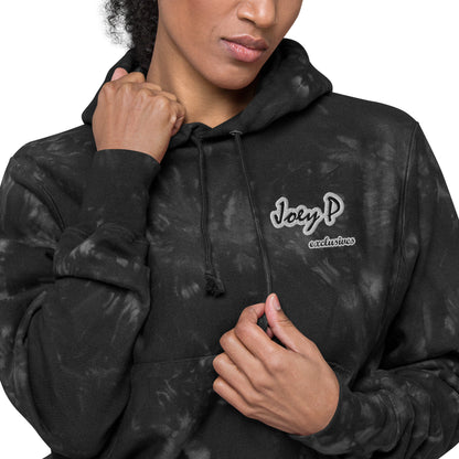 Joey P Exclusives X Champion tie-dye hoodie